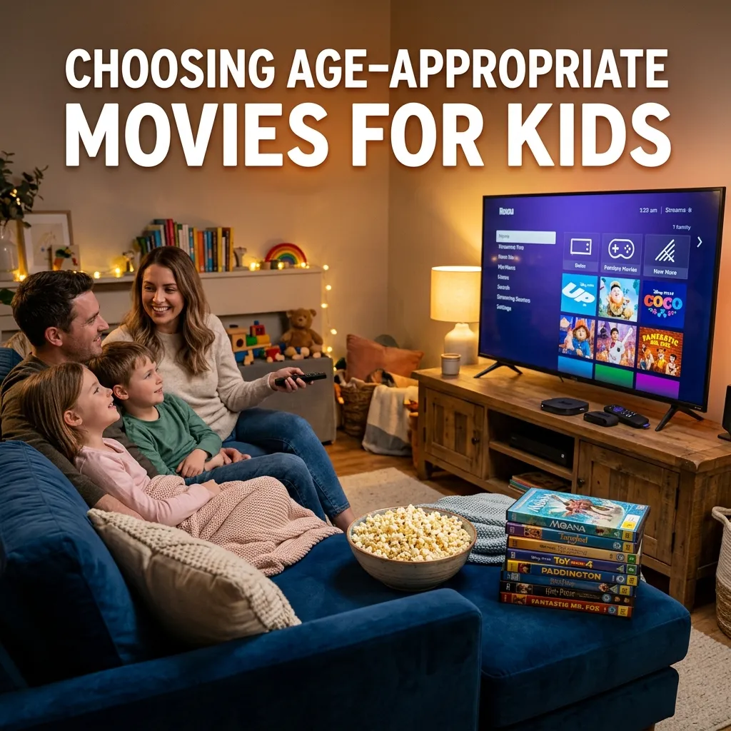 Choosing Age-Appropriate Movies for Kids